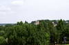 Zamek w Bdzinie - Panorama Gry Zamkowej od zachodu, fot. ZeroJeden, VII 2000