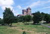 Zamek w Bdzinie - Widok od poudniowego-zachodu, fot. ZeroJeden, VII 2000