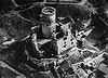 Zamek w Bdzinie - Zamek na fotografii lotniczej z lat 1920-1939