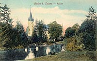 Zamek w Biaej Nyskiej - Zamek w Biaej Nyskiej na zdjciu z lat 1900-1909
