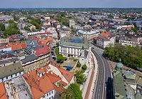 Zamek w Bielsku - Zdjcie z lotu ptaka, fot. ZeroJeden, V 2020