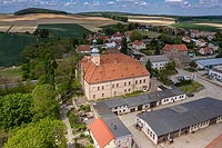 Zamek w Bobolicach - Zdjcie z lotu ptaka, fot. ZeroJeden, V 2020
