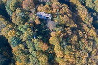 Zamek w Bochotnicy - Zdjcie lotnicze, fot. ZeroJeden, X 2018