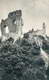 Zamek w Bochotnicy - Widok ruin na widokwce z okoo 1950 roku