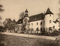Zamek w Chobieni - Robert Weber, Schlesische Schlosser, 1909