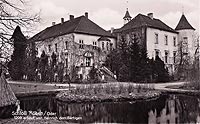 Zamek w Chobieni - Zamek na widokwce z 1933 roku