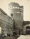 Zamek w Ciechanowie - Zamek w Ciechanowie na zdjciu Zygmunta Rokowskiego z okoo 1910 roku