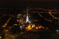 Klasztor na Jasnej Grze w Czstochowie - Zdjcie lotnicze, fot. ZeroJeden, IX 2019