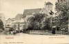 Zamek w Darowie - Zamek w Darowie na widokwce z 1912 roku