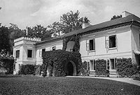 Zamek w Dubiecku - Zamek w Dubiecku na zdjciu z lat 1918-38