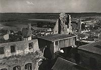 Zamek w Golubiu-Dobrzyniu - Zamek w Golubiu na zdjciu Adama Lenkiewicza z 1939 roku