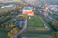 Zamek w Golubiu-Dobrzyniu - Zdjcie lotnicze, fot. ZeroJeden, X 2018