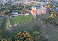 Zamek w Golubiu-Dobrzyniu - Zdjcie lotnicze, fot. ZeroJeden, X 2018