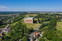 Zamek w Golubiu-Dobrzyniu - Zdjcie lotnicze, fot. ZeroJeden, VII 2020