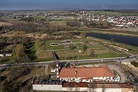 Zamek w Gorzkowicach - Zdjcie lotnicza, fot. ZeroJeden, IV 2022