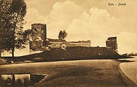 Zamek w Kole - Zamek w Kole na zdjciu W.Januszewicza z okoo 1920 roku