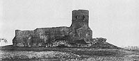 Zamek w Kole - Zamek w Kole na zdjciu z 1917 roku