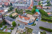 Zamek w Kdzierzynie-Kolu - Zdjcie z lotu ptaka, fot. ZeroJeden, V 2020