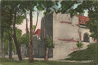 Zamek w Kdzierzynie-Kolu - Zamek w Kdzierzynie-Kolu na zdjciu z lat 1930-40