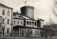 Zamek na Wawelu w Krakowie - Zamek wawelski na zdjciu Adama Lenkiewicza z 1939 roku
