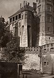 Zamek na Wawelu w Krakowie - Kurza stopka na zdjciu Adama Lenkiewicza z 1939 roku