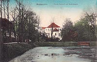 Zamek w Krotoszynie - Zamek w Krotoszynie na zdjciu z lat 1905-20