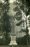 Zamek w Kruszwicy - Zamek w Kruszwicy na pocztwce z 1918 roku