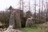 Zamek w Lanckoronie - Widok na naronik poudniowo-zachodni, fot. ZeroJeden, V 2000