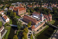 Zamek w Lidzbarku Warmiskim - Zdjcie lotnicze, fot. ZeroJeden, IX 2021