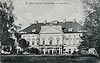 Zamek w Lubartowie - Paac w Lubartowie na zdjciu z 1910 roku