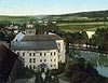 Zamek w Midzylesiu - Zamek w Midzylesiu na widokwce z 1910 roku