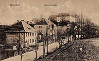 Zamek w Niemczy - Zamek w Niemczy na zdjciu z lat 1910-20