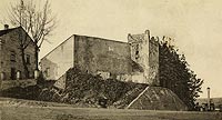Zamek w Nowym Sczu - Zamek w Nowym Sczu na zdjciu J.Zajczkowskiego z 1900 roku