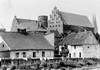 Zamek w Olsztynie - Zamek na zdjciu z 1923 roku