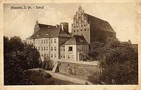 Zamek w Olsztynie - Zdjcie z widokwki z lat 1910-26