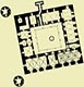 Zamek w Golubiu-Dobrzyniu - Plan zamku wedug R. Szyszkiewicza  [<a href=/bibl_ksiazka.php?idksiazki=262&wielkosc_okna=d onclick='ksiazka(262);return false;'>rdo</a>]