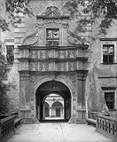 Zamek w Pakowicach - Zamek w Pakowicach na zdjciu z lat 1900-10