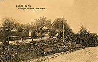 Zamek w Pokrzywnie - Zamek w Pokrzywnie na zdjciu z 1906 roku