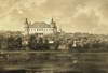 Paac w Kielcach - Zamek na litografii Napoleona Ordy, 'Album Widokw', Seria 7, 1881