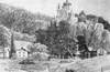 Zamek w Ojcowie - Hotele poniej zamku w Ojcowie, rysunek Elwira Andriollego z 1886 roku  [<a href=/bibl_ksiazka.php?idksiazki=311&wielkosc_okna=d onclick='ksiazka(311);return false;'>rdo</a>]