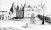 Zamek w Przezmarku - Zamek od strony pnocno-zachodniej wedug rysunku z lat 1627-1628 w Dzienniku A.Boota  [<a href=/bibl_ksiazka.php?idksiazki=211&wielkosc_okna=d onclick='ksiazka(211);return false;'>rdo</a>]