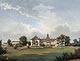 Zamek w Tuowicach - Litografia z poowy XIX wieku z teki Alberta Dunckera