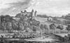Zamek w Winiczu Nowym - Drzeworyt, Tygodnik Illustrowany 1859 ze zbiorw Biblioteki Instytutu Bada Literackich PAN