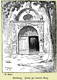 Zamek Grodno w Zagrzu lskim - Portal bramy wjazdowej na zamek grny na rysunku G.Schura z 1922 roku, V.Schaetzke - Schlesische Burgen und Schlsser