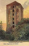 Zamek w Rognie - Zamek w Rognie na zdjciu z lat 1900-14