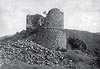 Zamek w Rytrze - Ruiny zamku w Rytrze na zdjciu Zajczkowskiego z 1900 roku