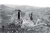 Zamek w Rytrze - Ruiny zamku w Rytrze na zdjciu Zajczkowskiego z 1900 roku