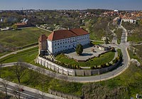 Sandomierz - Zdjcie lotnicze, fot. ZeroJeden, IV 2021