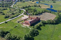 Zamek w Tykocinie - Zdj�cie z lotu ptaka, fot. ZeroJeden, VI 2019