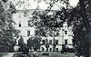 Zamek w Urazie - Zamek w Urazie na widokwce z pocztkw XX wieku
